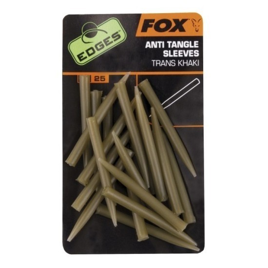 ANTI-TANGLE FOX EDGES™ SLEEVES TRANS-KHAKI, 25BUC/PLIC